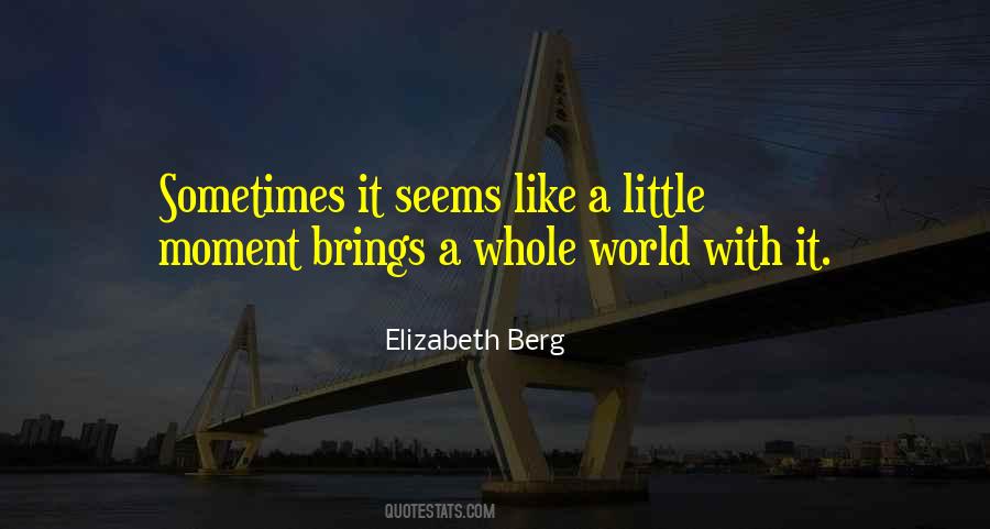 Sometimes It Seems Like Quotes #1619604