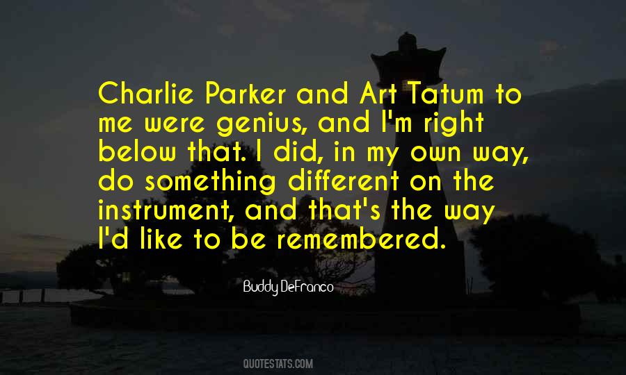 Quotes About Charlie Parker #84755