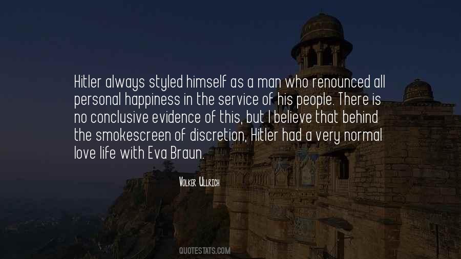 Quotes About Eva Braun #135747