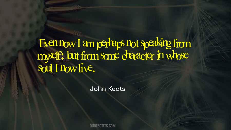 Quotes About John Keats #297514