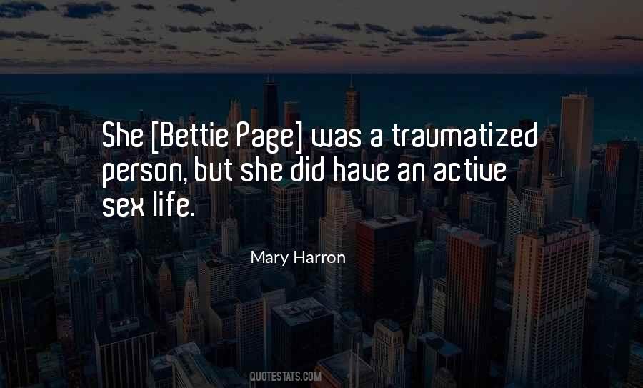 Quotes About Bettie Page #1392379