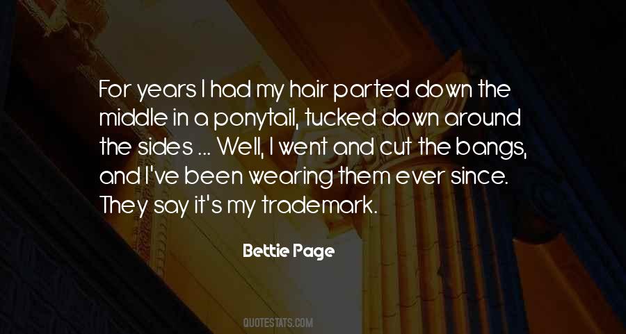 Quotes About Bettie Page #1627523