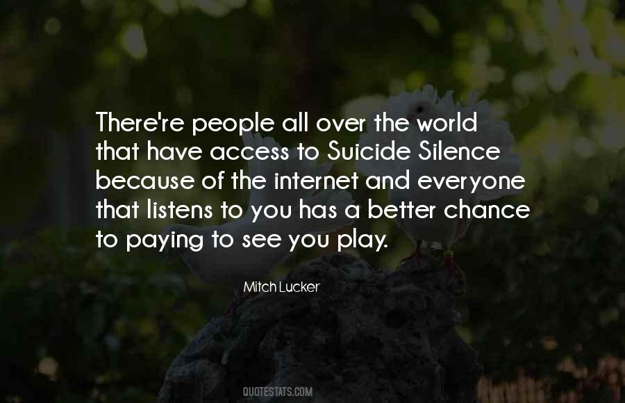 Sometimes Silence Is Better Quotes #210521