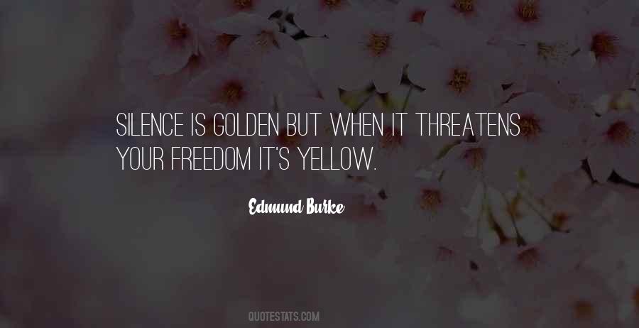 Sometimes Silence Is Golden Quotes #1238686
