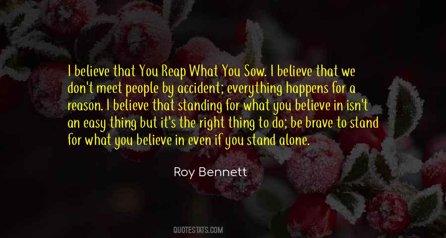 Sometimes Standing Alone Quotes #242631
