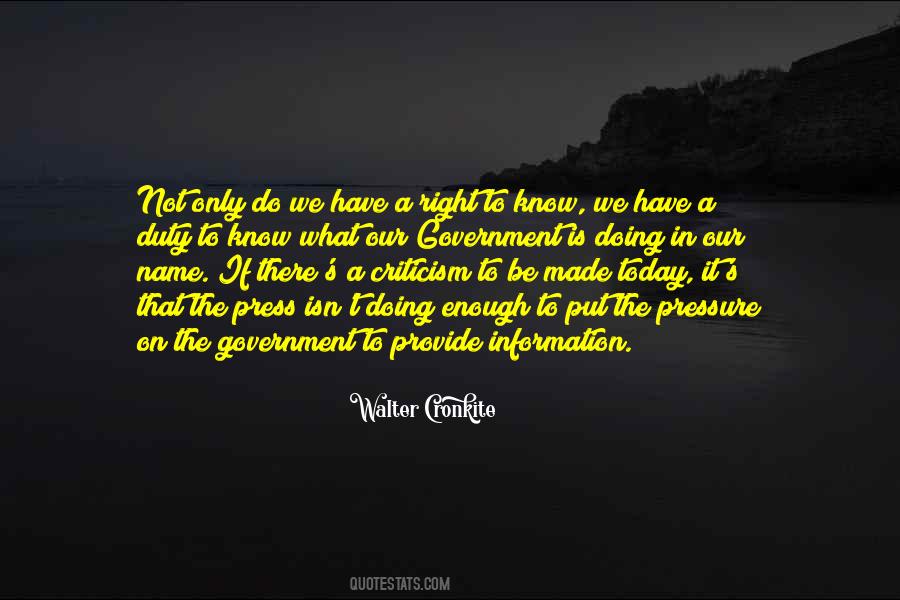 Quotes About Walter Cronkite #1264996