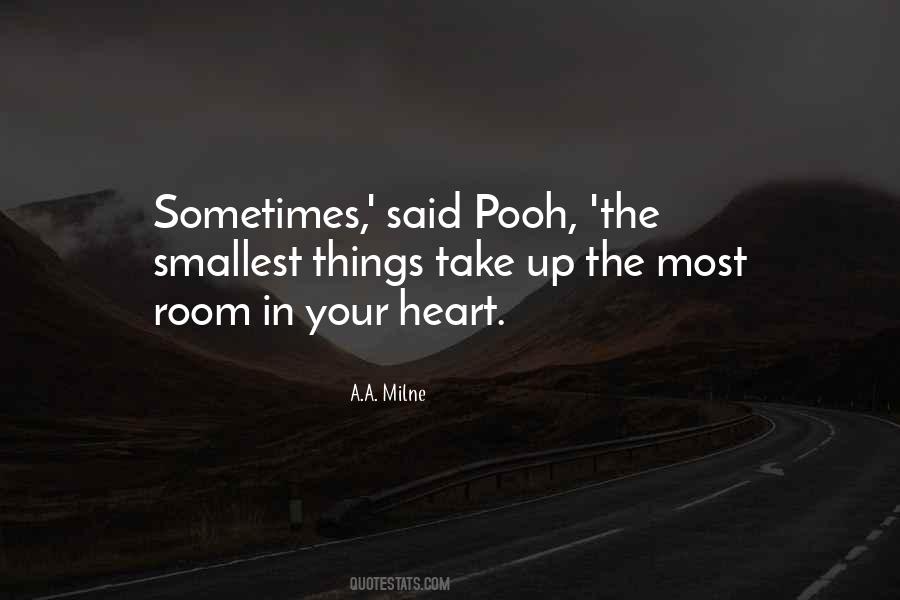 Sometimes The Smallest Things Quotes #57402