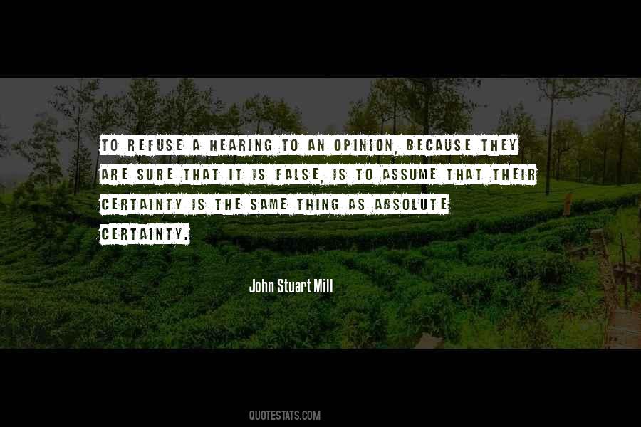 Quotes About John Stuart Mill #409540