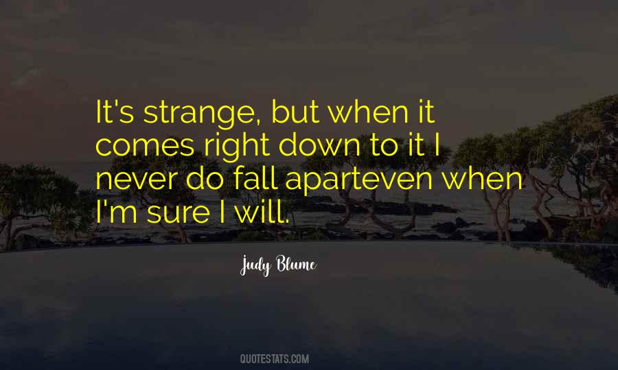 Sometimes Things Fall Apart Quotes #33112