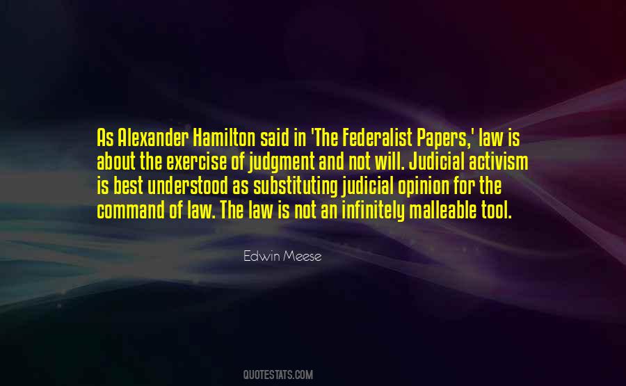 Quotes About Alexander Hamilton #121295