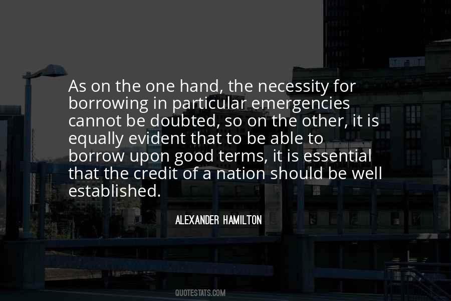 Quotes About Alexander Hamilton #262736