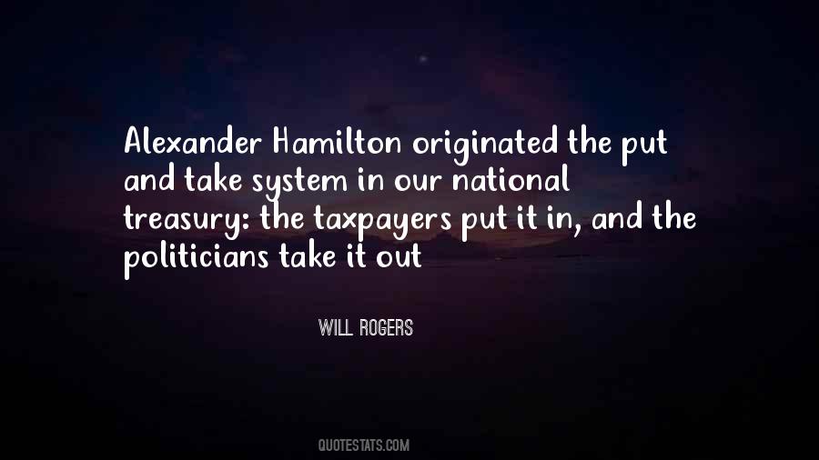 Quotes About Alexander Hamilton #326560