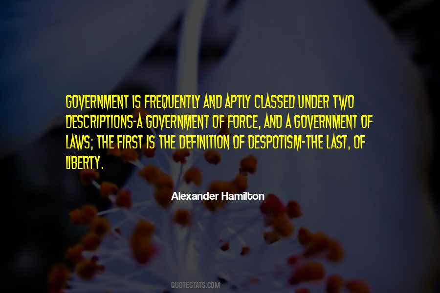 Quotes About Alexander Hamilton #406201