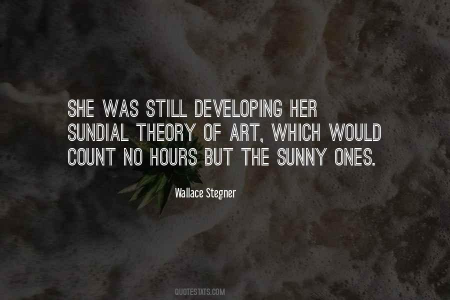 Quotes About Wallace Stegner #141511