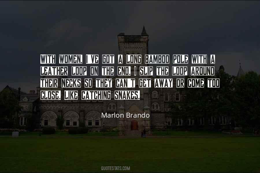 Quotes About Marlon Brando #484398