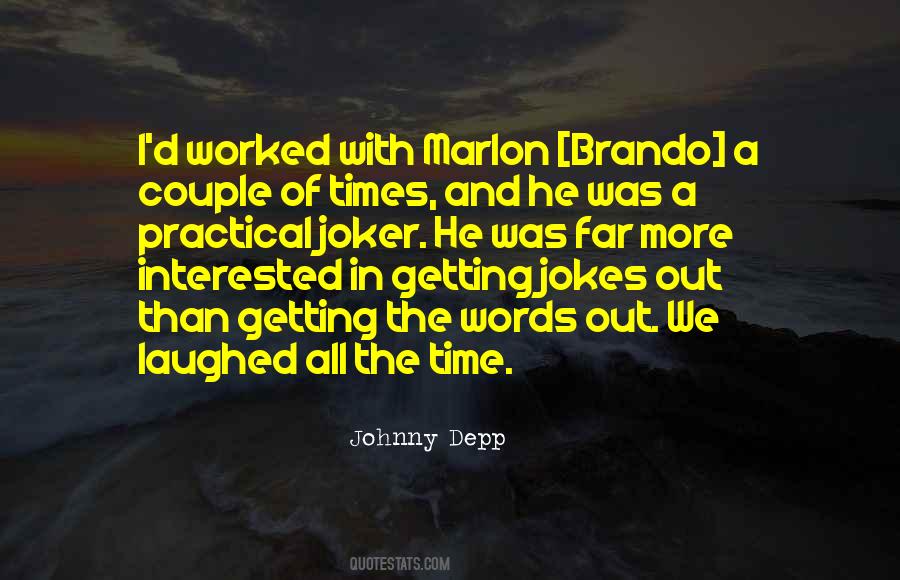 Quotes About Marlon Brando #625161