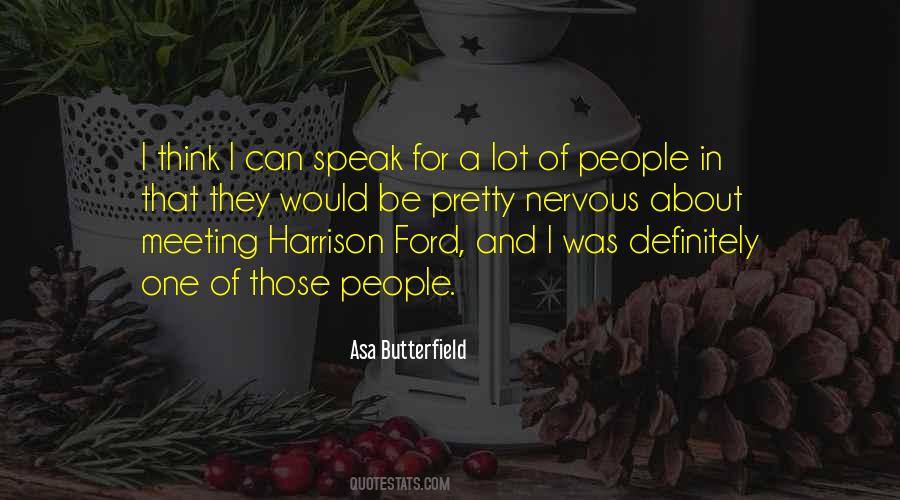 Quotes About Harrison Ford #406945