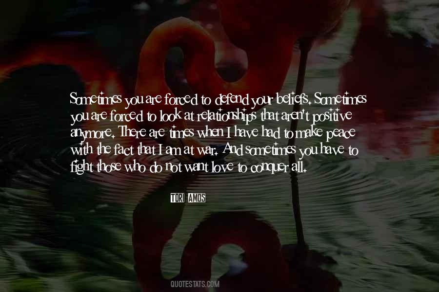 Sometimes You Have To Fight Quotes #1205053