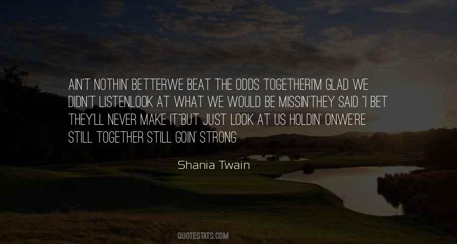 Quotes About Shania Twain #106566