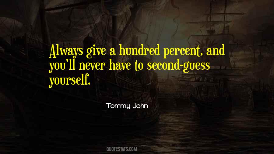 Quotes About Tommy John #319379