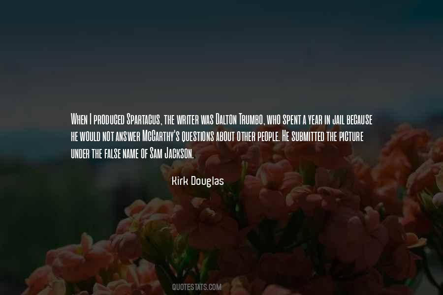 Quotes About Kirk Douglas #584452