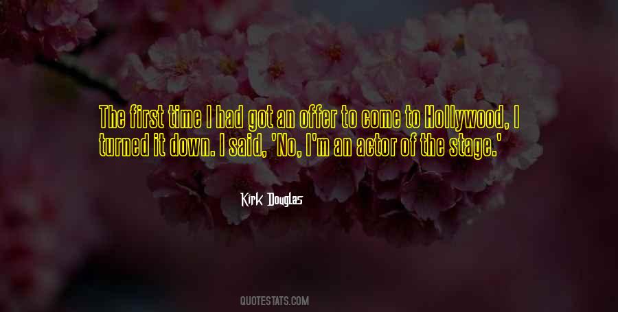 Quotes About Kirk Douglas #909297