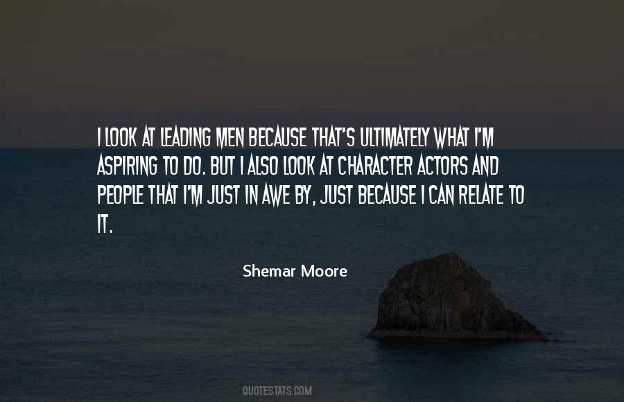 Quotes About Shemar Moore #1443951