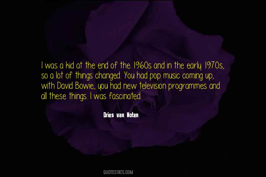 Quotes About David Bowie #1382089