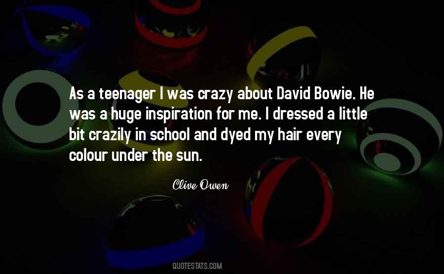 Quotes About David Bowie #1685060