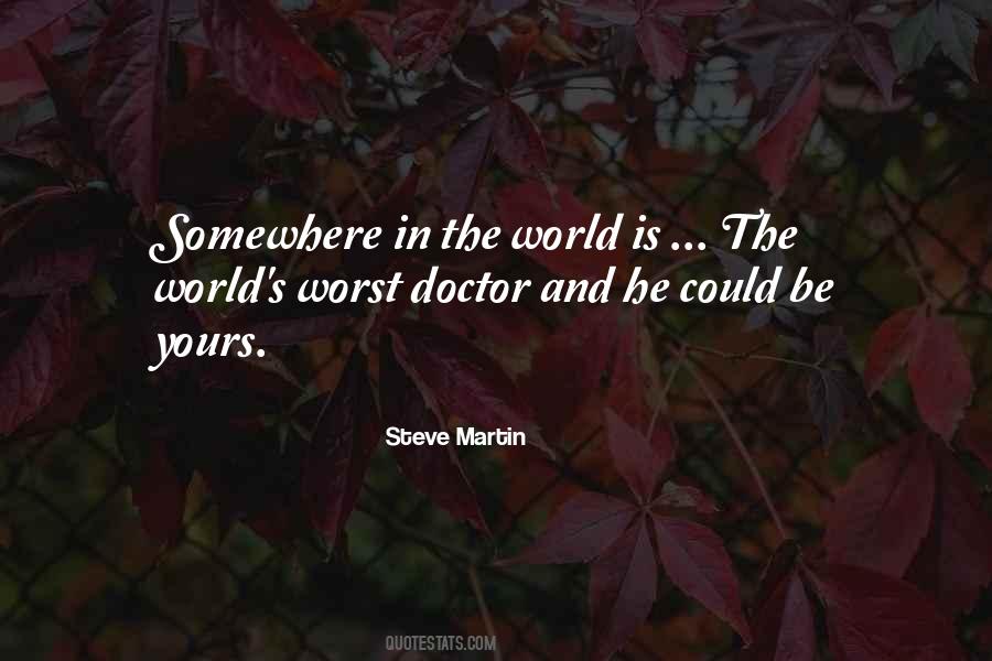 Somewhere In The World Quotes #93605