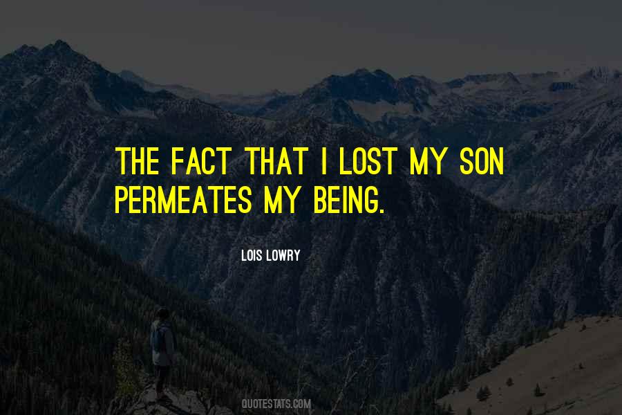 Son Lois Lowry Quotes #1495737