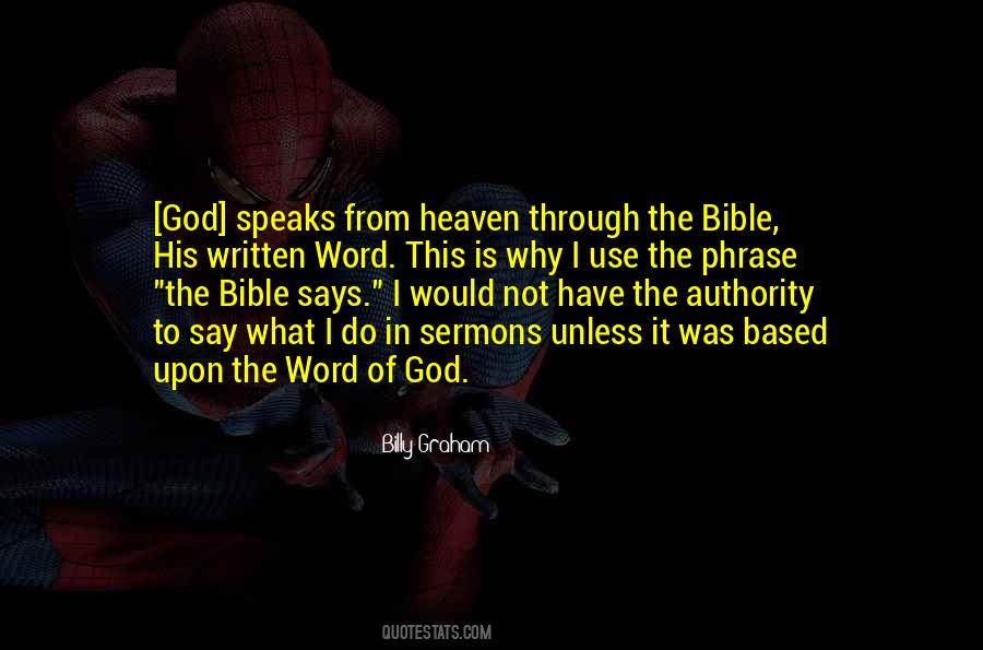 Quotes About Word Of God #1068834