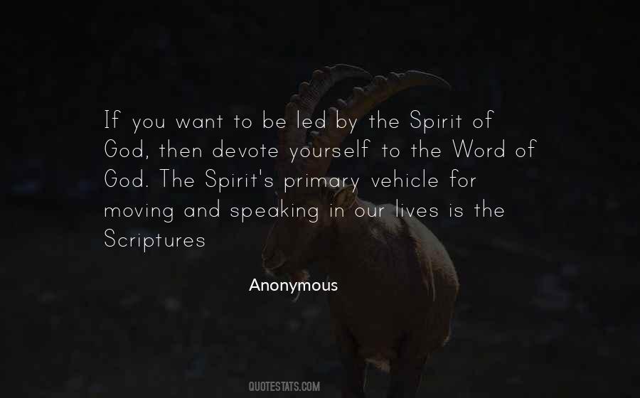Quotes About Word Of God #1219481