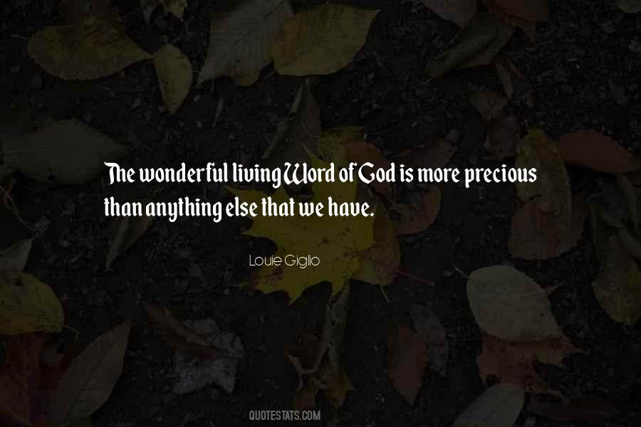 Quotes About Word Of God #1246525