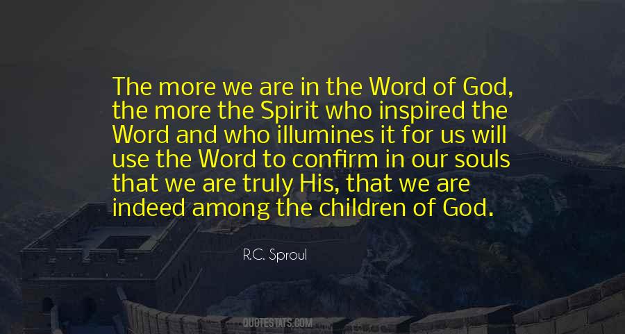 Quotes About Word Of God #1292874