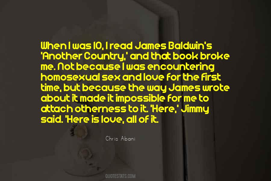 Quotes About James Baldwin #1090693