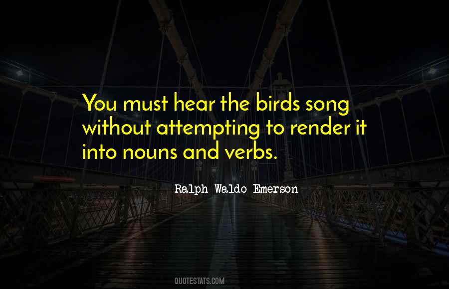 Song Birds Quotes #1239580