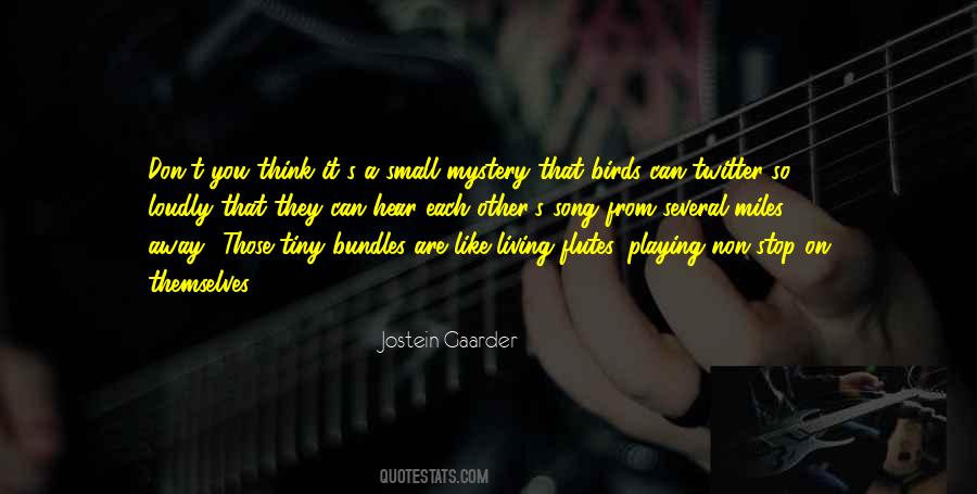 Song Birds Quotes #1592272