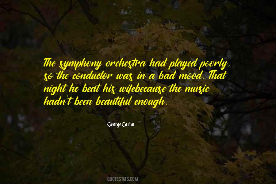Quotes About Symphony #1175172