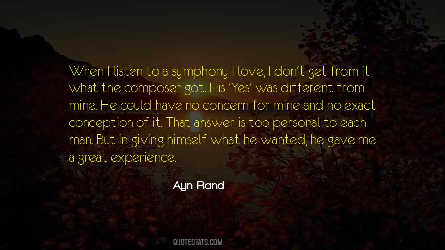 Quotes About Symphony #1190004