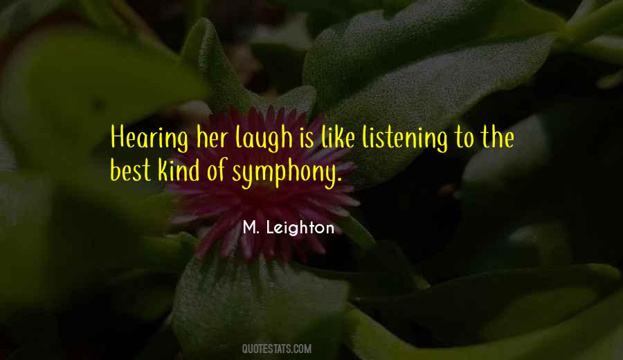 Quotes About Symphony #1282382