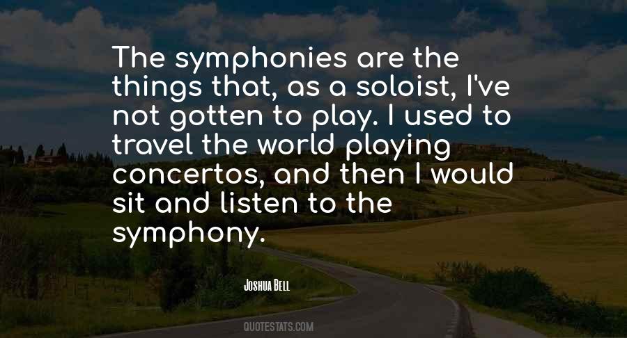 Quotes About Symphony #1405765