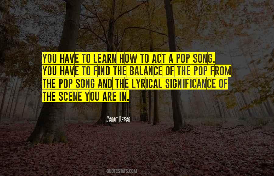 Song Pop Quotes #1004609