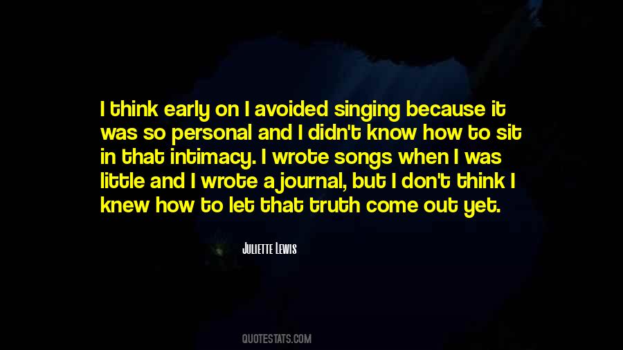 Song Singing Quotes #326899