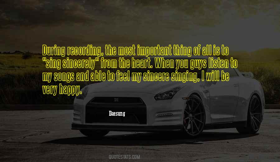 Song Singing Quotes #495705 Song Singing Quotes #495705