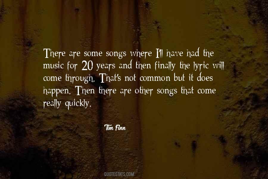Songs Music Quotes #205322