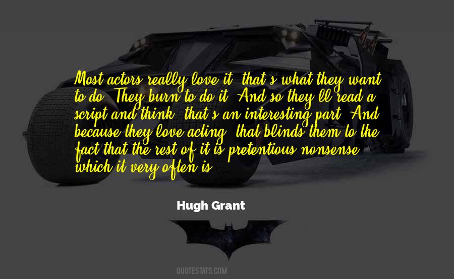 Quotes About Hugh Grant #394263