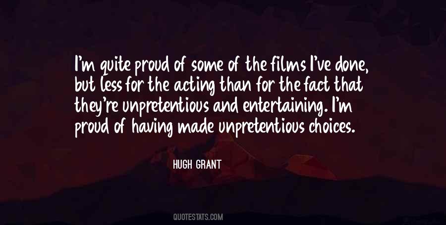 Quotes About Hugh Grant #497182