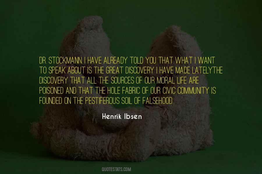Quotes About Henrik Ibsen #353814