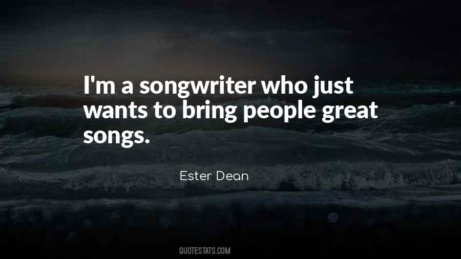 Songwriter Quotes #1343228